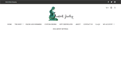 Desktop Screenshot of breastmilkjewellery.com